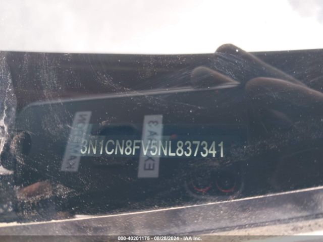 3N1CN8FV5NL837341 Nissan Versa 1.6 Sr Xtronic Cvt