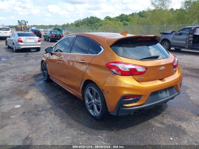 3G1BF6SM1HS577384 Chevrolet Cruze Premier Auto