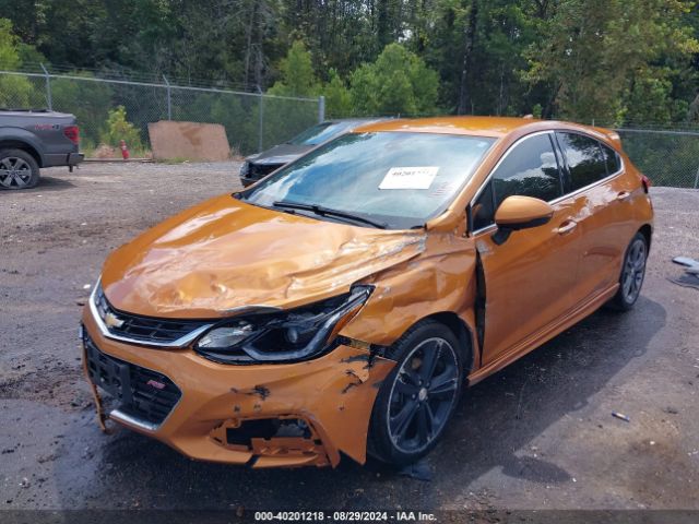 3G1BF6SM1HS577384 Chevrolet Cruze Premier Auto