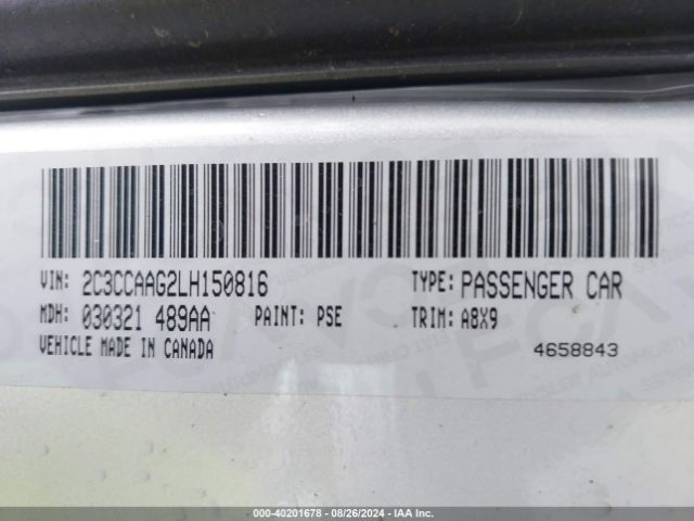 2C3CCAAG2LH150816 Chrysler 300 Touring