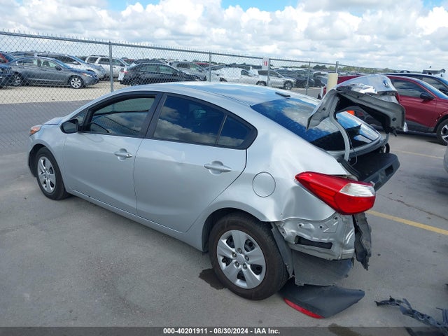 KIA FORTE LX 2016 KNAFX4A6XG5499013 Image 3