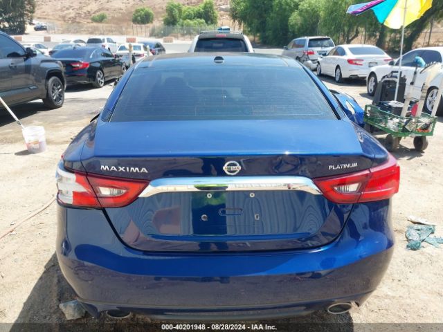 1N4AA6AP3JC362779 Nissan Maxima 3.5 Platinum