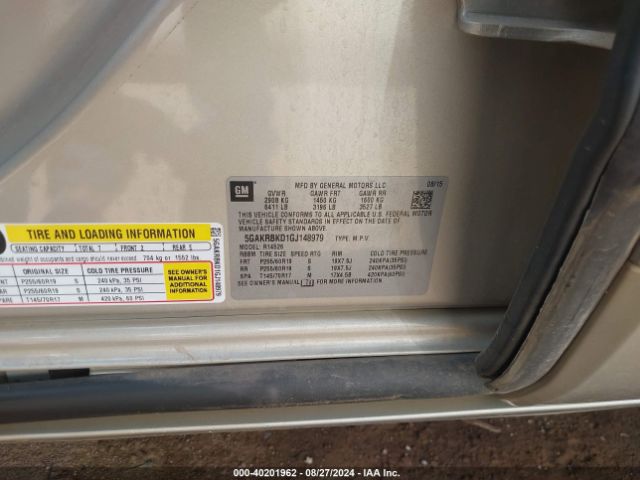 5GAKRBKD1GJ148979 Buick Enclave Leather