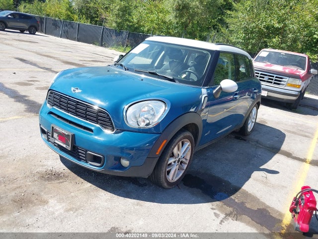 2012 MINI COOPER S COUNTRYMAN WMWZC5C55CWL60947 Photo 1