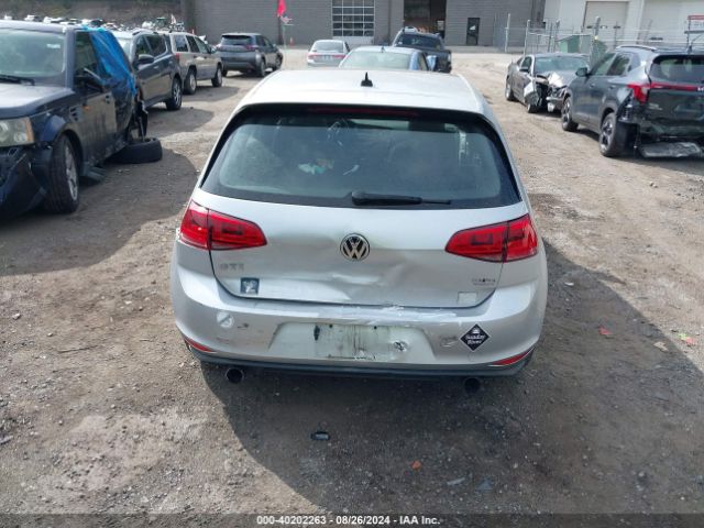 3VW5T7AU2FM060405 Volkswagen Golf Gti 2.0t Se 4-door