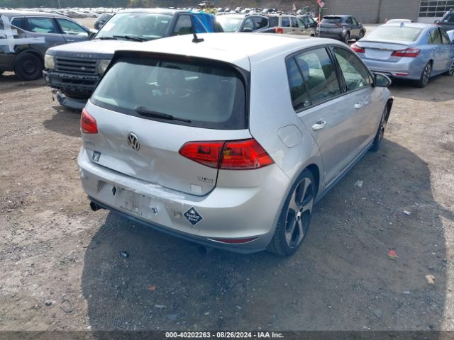 3VW5T7AU2FM060405 Volkswagen Golf Gti 2.0t Se 4-door