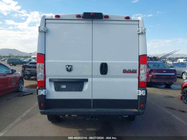 3C6LRVAG6ME567359 RAM Promaster 1500 Low Roof 136 Wb