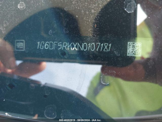 1G6DF5RKXN0107181 Cadillac Ct4 Premium Luxury