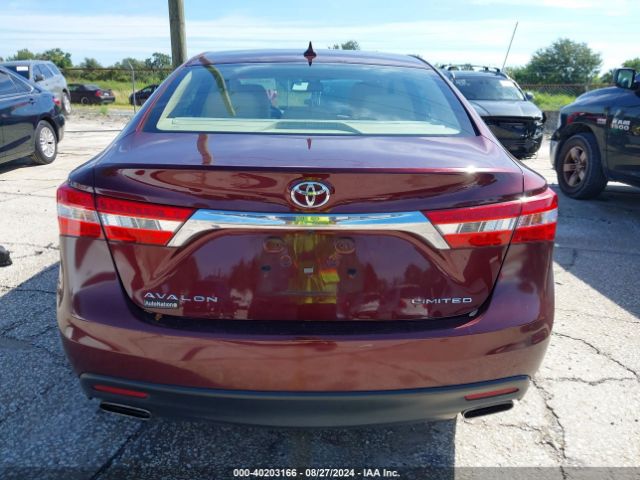 4T1BK1EB1FU178922 Toyota AVALON LIMITED