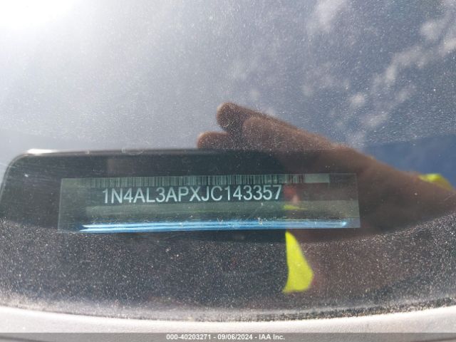 1N4AL3APXJC143357 Nissan Altima 2.5 Sr