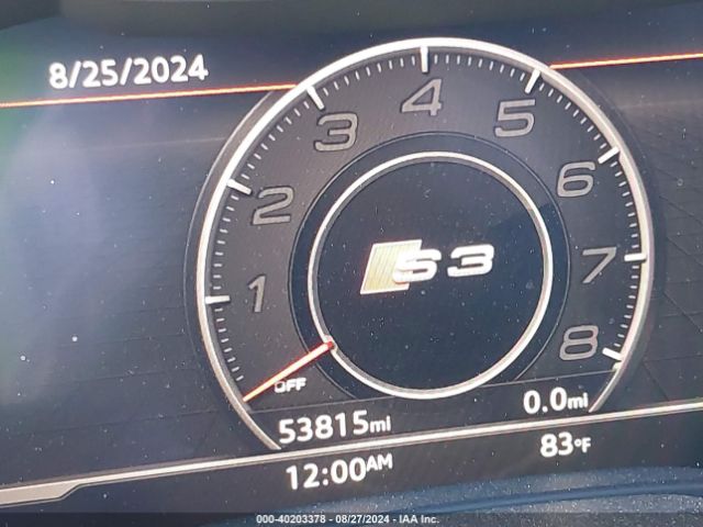 WAUB1GFFXKA084025 Audi S3 2.0t Premium Plus