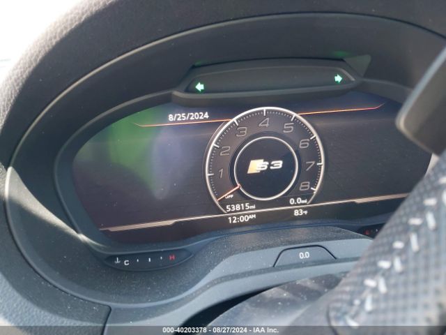 WAUB1GFFXKA084025 Audi S3 2.0t Premium Plus