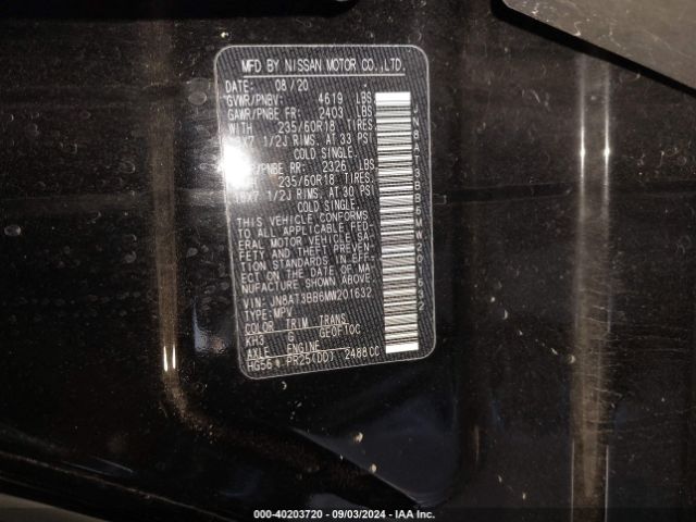 2021 NISSAN ROGUE JN8AT3BB6MW201632 Photo 8