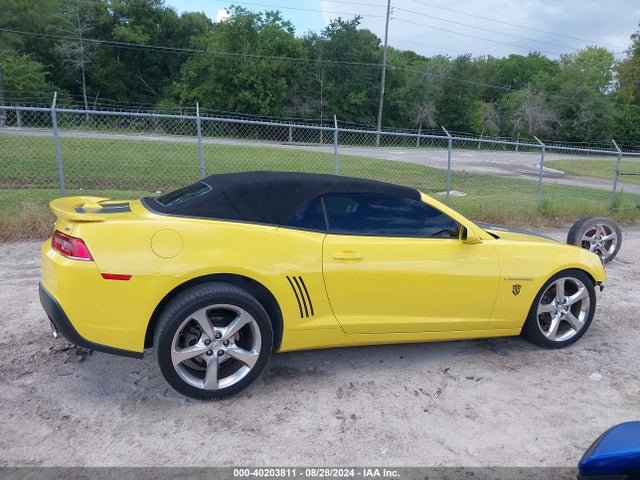Chevrolet Camaro 2lt 2015 2G1FF3D31F9276676 Image 14