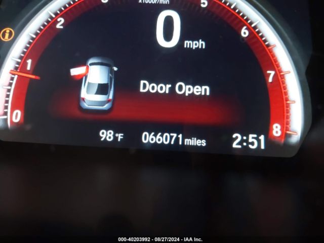2HGFC1E53KH704205 Honda CIVIC SI