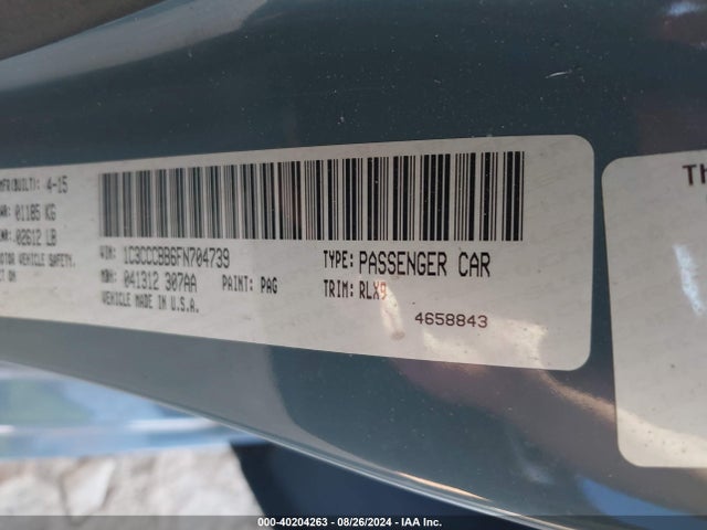 Chrysler 200 S 2015 1C3CCCBB6FN704739 Image 9