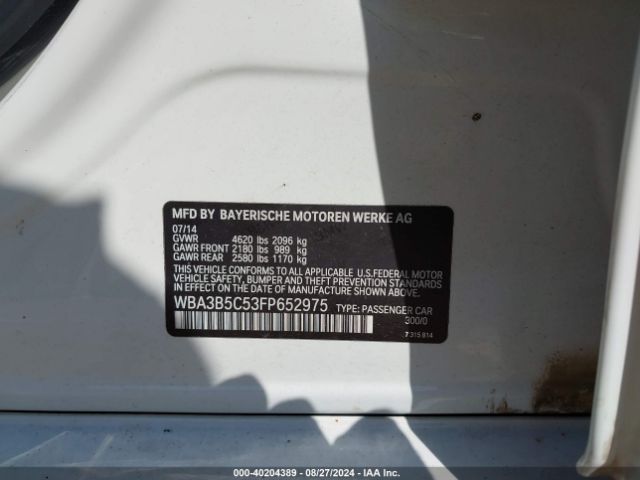 WBA3B5C53FP652975 BMW 328i Xdrive
