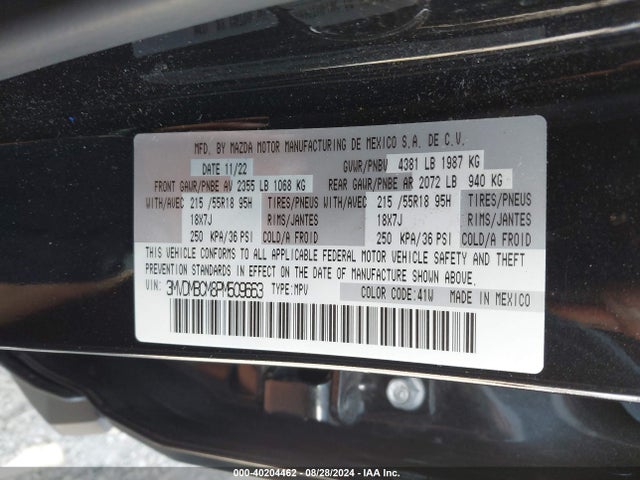 3MVDMBCM8PM509663 Mazda Cx-30 2.5 S Preferred