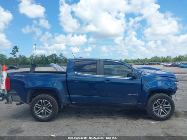 1GCGTCENXL1107907 Chevrolet Colorado 4wd  Short Box Lt