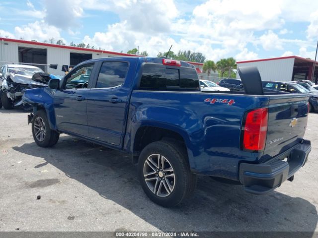 1GCGTCENXL1107907 Chevrolet Colorado 4wd  Short Box Lt