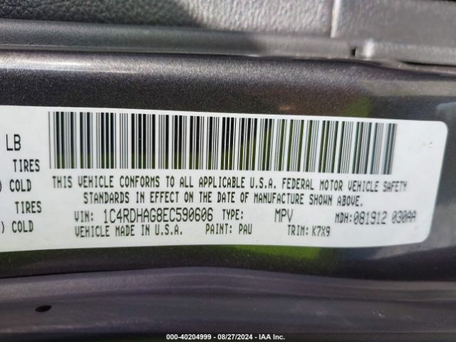 1C4RDHAG8EC590606 Dodge Durango Sxt