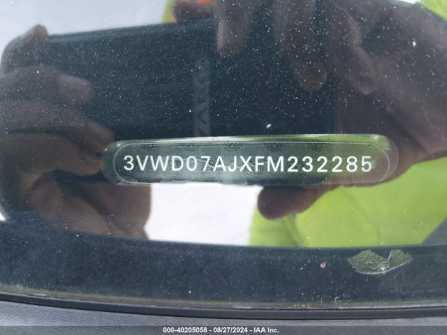 3VWD07AJXFM232285 Volkswagen Jetta 1.8t Se