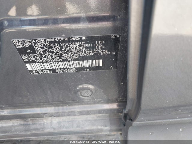 Toyota RAV4 LE 2015 2T3BFREV9FW253449 Image 9