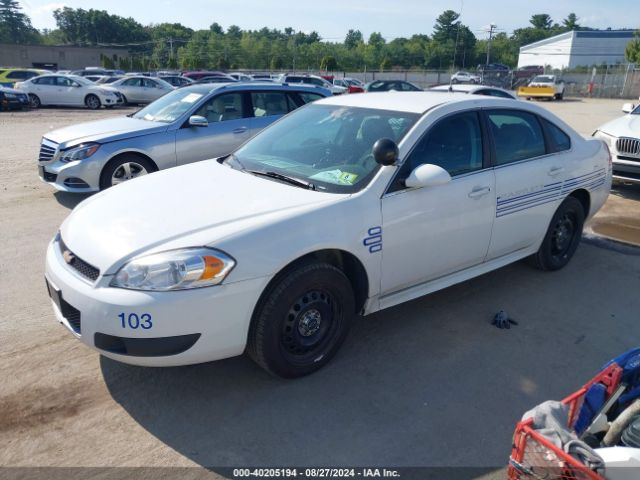 2G1WD5E32E1180276 Chevrolet IMPALA LIMITED POLICE