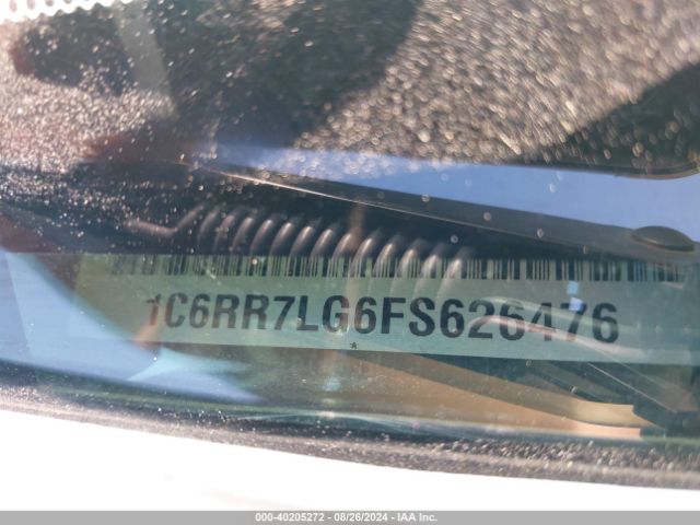 1C6RR7LG6FS626476 RAM 1500 Outdoorsman