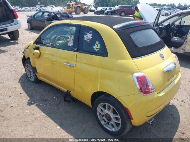 2013 FIAT 500C 3C3CFFDRXDT593483 Photo 2