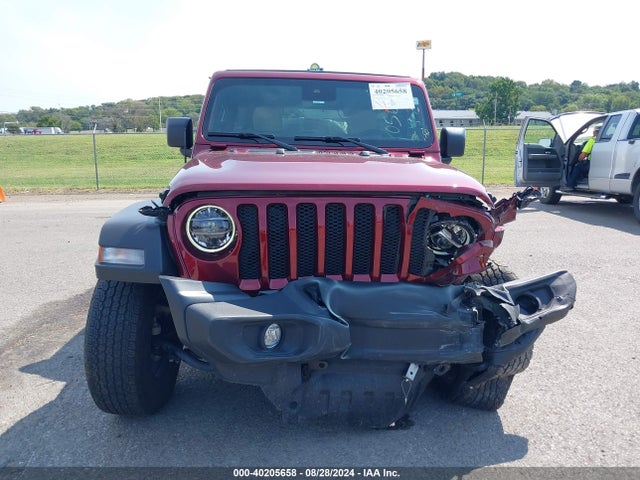 1C4HJXDG2NW156562 Jeep Wrangler Unlimited Sport S 4x4