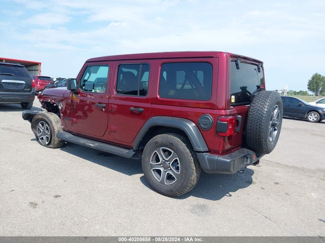 1C4HJXDG2NW156562 Jeep Wrangler Unlimited Sport S 4x4