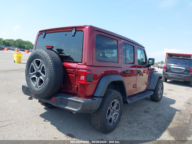 1C4HJXDG2NW156562 Jeep Wrangler Unlimited Sport S 4x4