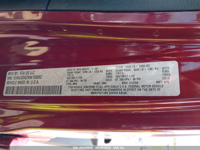 1C4HJXDG2NW156562 Jeep Wrangler Unlimited Sport S 4x4