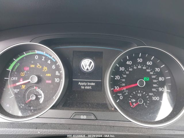 WVWPP7AU8FW911347 Volkswagen E-golf Sel Premium