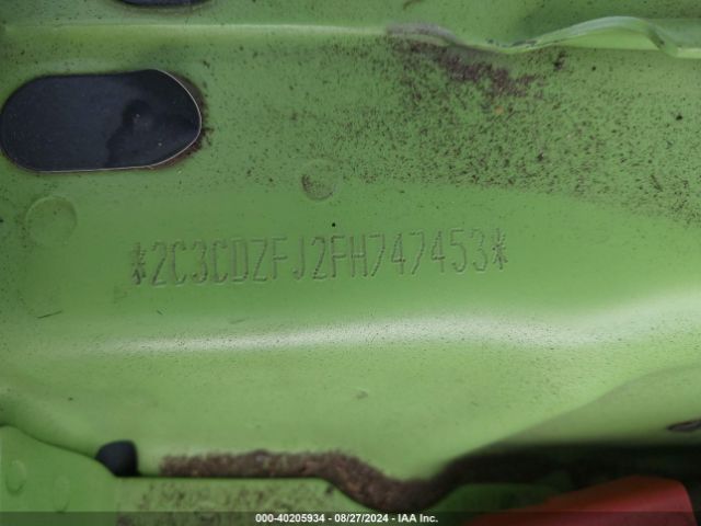 2C3CDZFJ2FH747453 Dodge Challenger R/t Scat Pack