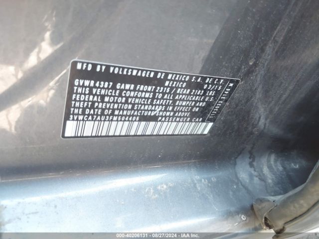 3VWCA7AU3FM504405 Volkswagen Golf Sportwagen Tdi S 4-door