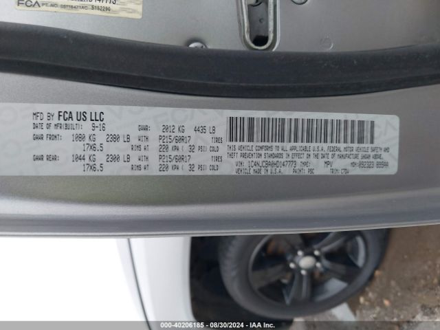 1C4NJCBA0HD147773 Jeep Compass Sport Fwd
