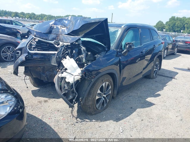 Toyota Highlander Xle 2020 5TDHZRBH0LS010349 Image 2