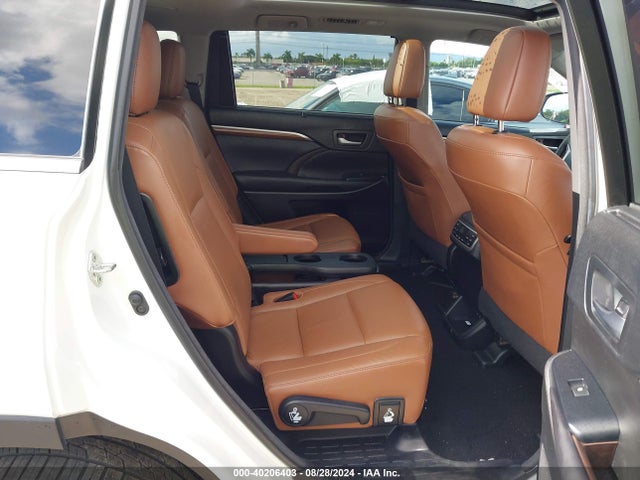 Toyota Highlander Limited Platinum 2018 5TDYZRFH6JS264641 Image 8