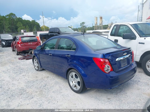Chevrolet Sonic Ltz Auto 2014 1G1JE5SB0E4191719 Image 3