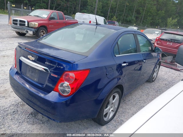 Chevrolet Sonic Ltz Auto 2014 1G1JE5SB0E4191719 Image 4