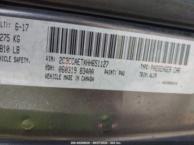 2C3CCAETXHH651127 Chrysler 300C