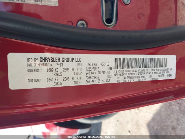 1C4NJRBB8ED600898 Jeep Patriot Sport