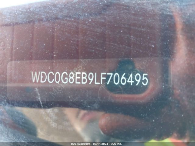 WDC0G8EB9LF706495 Mercedes-Benz Glc 300 4matic