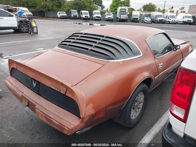 1980 PONTIAC FIREBIRD 2T87WAN101719     Photo 3