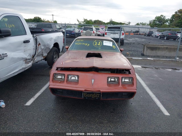 1980 PONTIAC FIREBIRD 2T87WAN101719     Photo 5