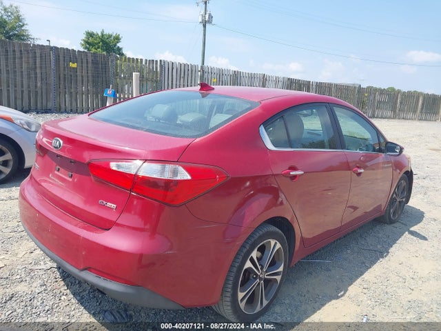 KIA FORTE EX 2014 KNAFZ4A88E5070977 Image 4