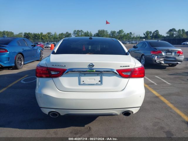 1N4AA6AP9HC436233 Nissan Maxima 3.5 Platinum