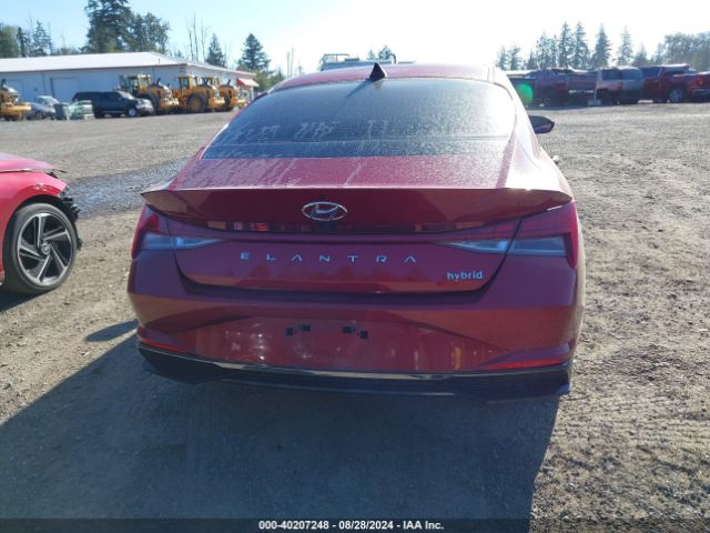 KMHLN4AJ1PU077780 Hyundai Elantra Hybrid Limited